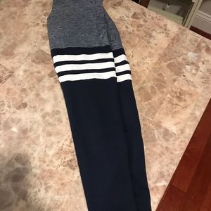 Navy bombshell leggings